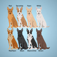 Load image into Gallery viewer, Canaan Dog ornament personalized
