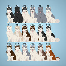 Load image into Gallery viewer, Canadian Inuit Dog ornament personalized
