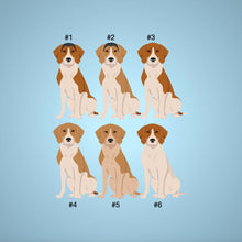 Load image into Gallery viewer, English Foxhound ornament personalized
