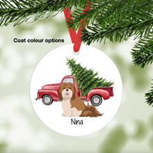 Load image into Gallery viewer, Lhasa Apso ornament personalized
