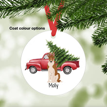 Load image into Gallery viewer, Smooth Collie ornament personalized
