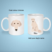 Load image into Gallery viewer, Borzoi 11 oz mug personalized
