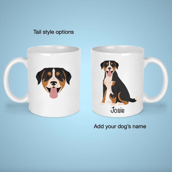 Entlebucher Mountain Dog 11 oz mug personalized