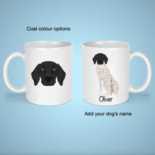 Load image into Gallery viewer, German Shorthaired Pointer 11 oz mug personalized

