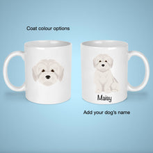 Load image into Gallery viewer, Malti-poo 11 oz mug personalized

