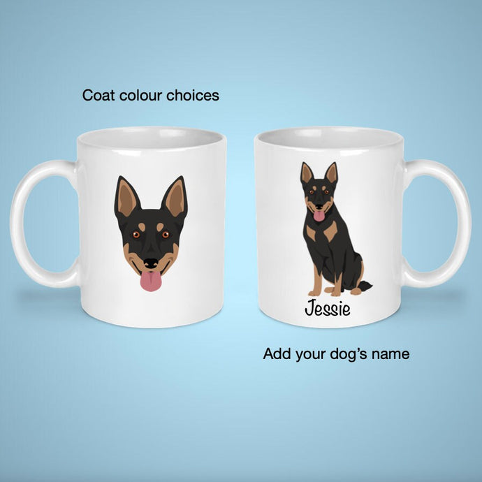 Australian Kelpie 11 oz mug personalized