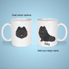 Load image into Gallery viewer, German Spitz 11 oz mug personalized

