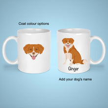 Load image into Gallery viewer, Nova Scotia Duck Tolling Retriever 11 oz mug personalized
