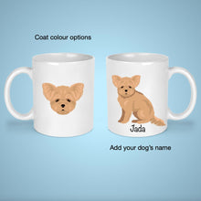 Load image into Gallery viewer, Pomapoo (Pomeranian/Poodle mix) 11 oz mug personalized
