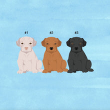 Load image into Gallery viewer, American Pitbull Terrier puppy ornament personalized
