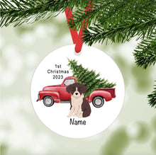 Load image into Gallery viewer, Chipoo puppy (Chihuahua/Poodle mix) ornament personalized
