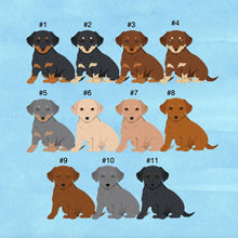 Load image into Gallery viewer, Chiweenie puppy (Chihuahua/Dachshund mix) ornament personalized
