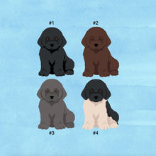 Load image into Gallery viewer, Newfoundland puppy ornament personalized
