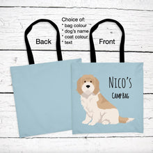 Load image into Gallery viewer, Grand Basset Griffon Vendeen tote bag personalized
