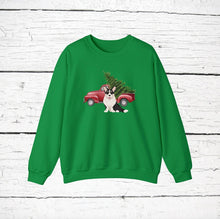 Load image into Gallery viewer, Cardigan Welsh Corgi Red Truck Sweatshirt
