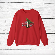 Load image into Gallery viewer, Greater Swiss Mountain Dog Red Truck Sweatshirt
