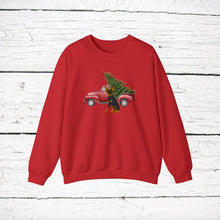 Load image into Gallery viewer, Miniature Pinscher Red Truck Sweatshirt
