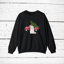 Load image into Gallery viewer, Samoyed Red Truck Sweatshirt
