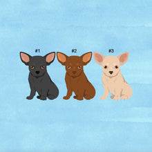 Load image into Gallery viewer, Chihuahua (shorthaired) puppy ornament personalized
