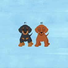 Load image into Gallery viewer, Dachshund puppy (smoothcoat) ornament
