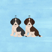 Load image into Gallery viewer, English Springer Spaniel ornament personalized
