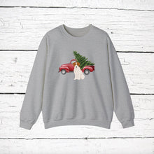 Load image into Gallery viewer, Jack Russell Terrier (wirecoated) Red Truck Sweatshirt
