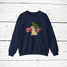 Load image into Gallery viewer, Neapolitan Mastiff Red Truck Sweatshirt
