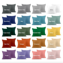 Load image into Gallery viewer, Dogue de Bordeaux 14"x14" faux suede pillow, pillow and cover, throw pillow
