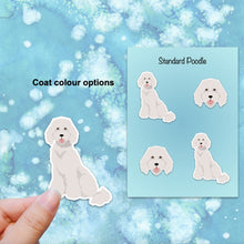 Load image into Gallery viewer, Standard Poodle Vinyl Stickers
