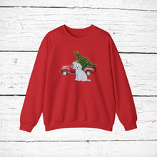 Load image into Gallery viewer, Miniature Poodle Red Truck Sweatshirt
