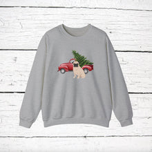 Load image into Gallery viewer, Pug Red Truck Sweatshirt
