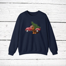 Load image into Gallery viewer, Chorkie (Chihuahua/Yorkshire Terrier mix) Red Truck Sweatshirt
