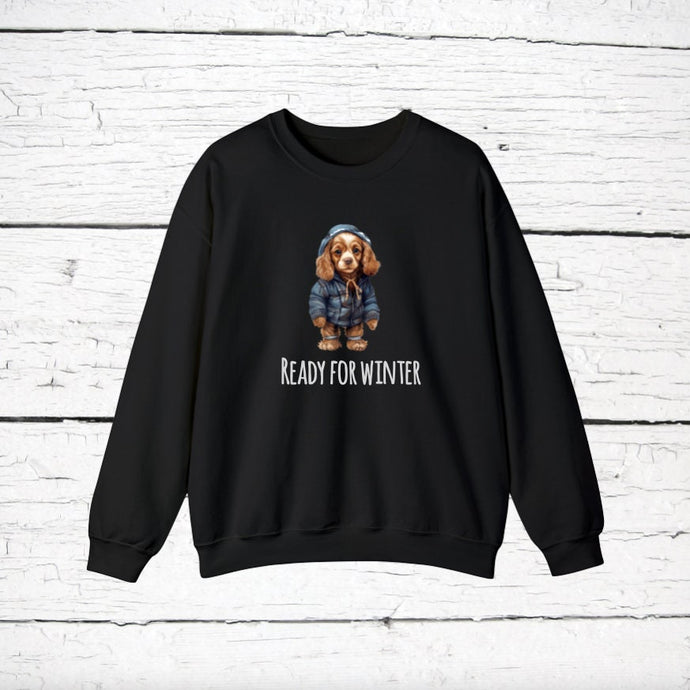 American Cocker Spaniel 'READY FOR WINTER' Sweatshirt