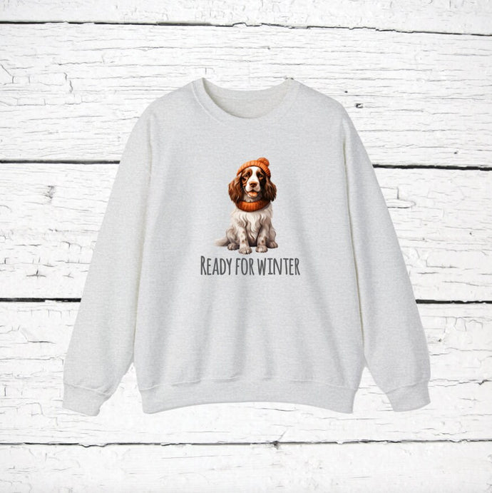 English Springer Spaniel 'READY FOR WINTER' Sweatshirt