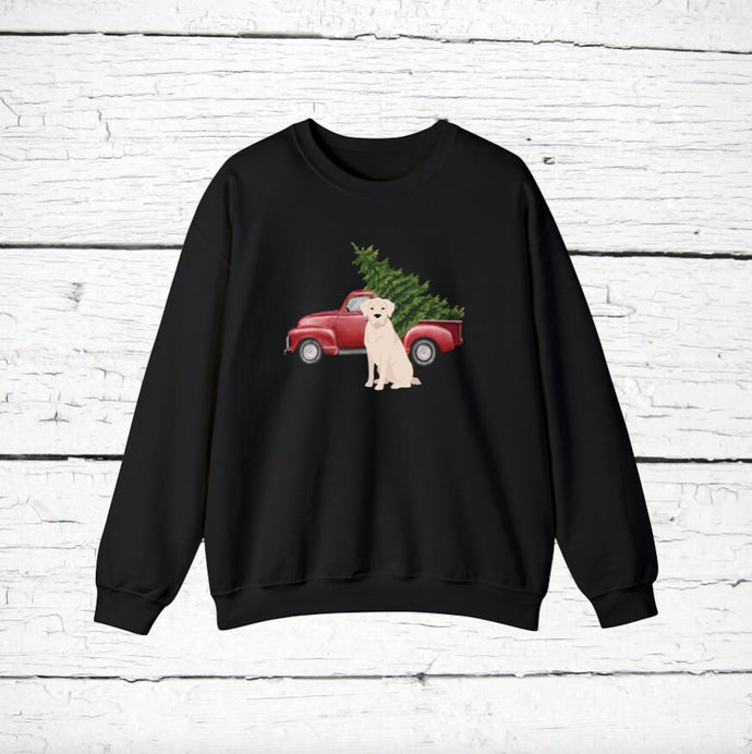 Akbash Red Truck Sweatshirt