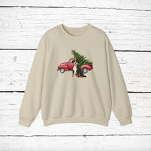 Load image into Gallery viewer, Entlebucher Mountain Dog Red Truck Sweatshirt
