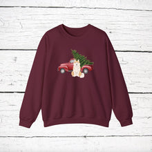 Load image into Gallery viewer, Icelandic Sheepdog Red Truck Sweatshirt
