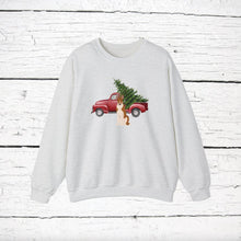 Load image into Gallery viewer, Smooth Collie Red Truck Sweatshirt
