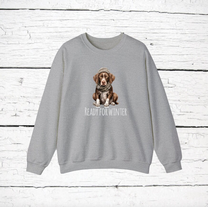 German Shorthaired Pointer 'READY FOR WINTER' Sweatshirt