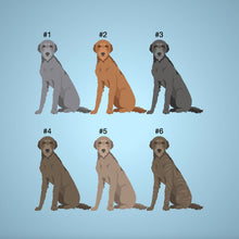 Load image into Gallery viewer, Scottish Deerhound ornament personalized
