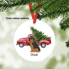 Load image into Gallery viewer, Otterhound ornament personalized
