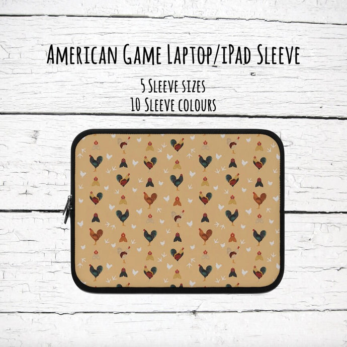 American Game chicken laptop/iPad sleeve