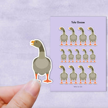 Load image into Gallery viewer, Tula Goose vinyl sticker sheet
