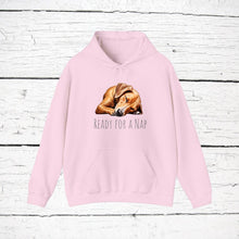 Load image into Gallery viewer, Azawakh "Ready for a Nap" Hooded Sweatshirt
