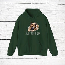 Load image into Gallery viewer, Belgian Tervuren "Ready for a Nap" Hooded Sweatshirt
