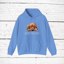 Load image into Gallery viewer, Bloodhound "Ready for a Nap" Hooded Sweatshirt
