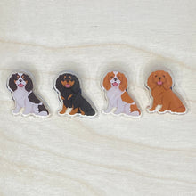 Load image into Gallery viewer, Cavalier King Charles Spaniel acrylic pin
