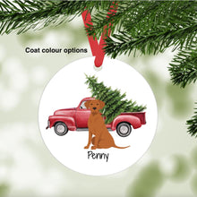Load image into Gallery viewer, Rhodesian Ridgeback ornament personalized
