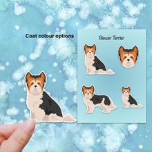 Load image into Gallery viewer, Biewer Terrier Vinyl Sticker Set
