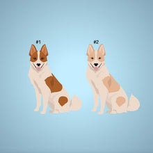 Load image into Gallery viewer, Nordic Spitz ornament personalized

